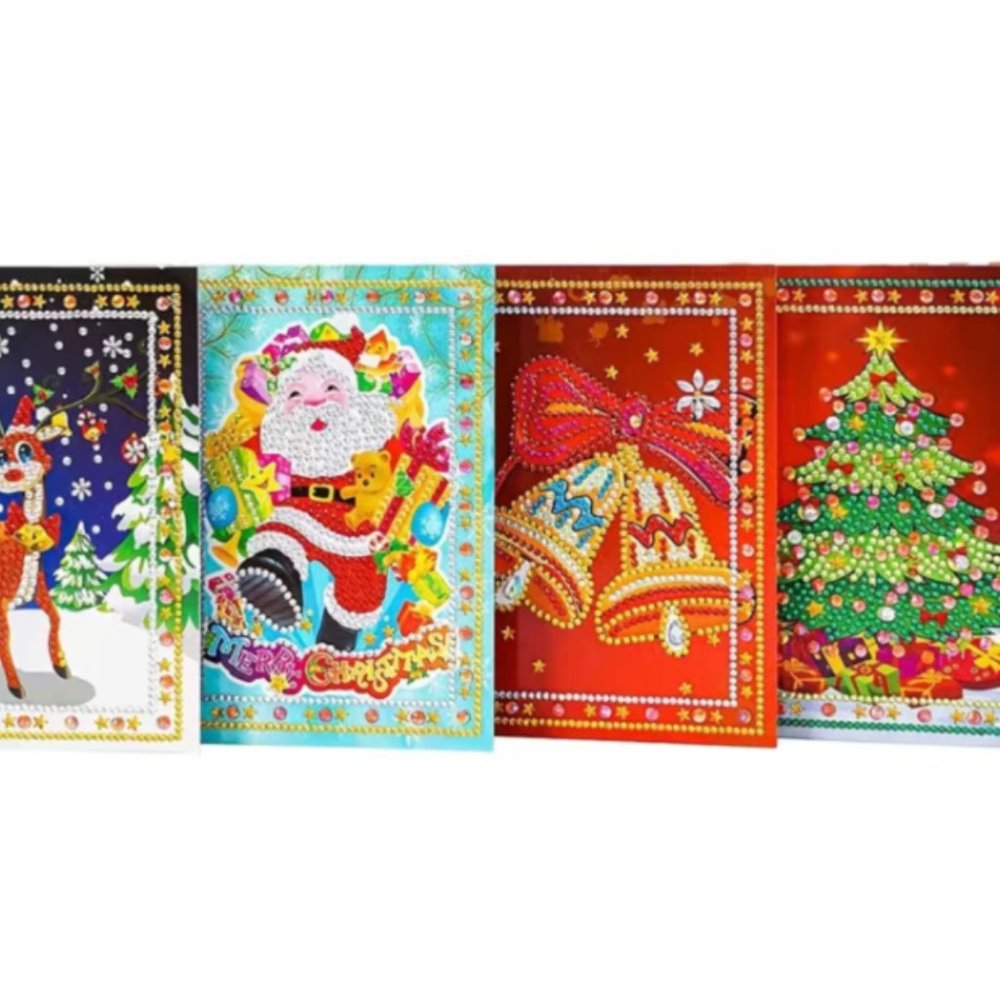 5D DIY Diamond Painting / Art - Christmas Cards NIP